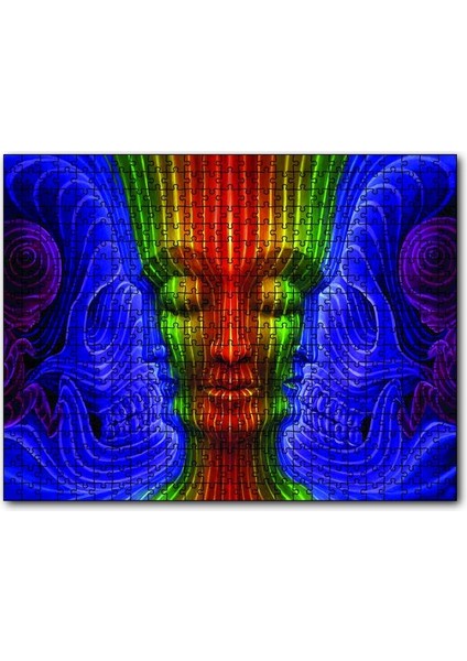 Binbir Yüz 120 Parça Puzzle Yapboz Mdf (Ahşap)