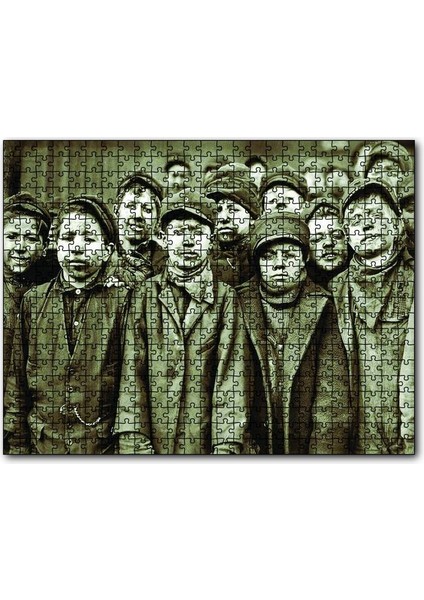 Bir Zamanlar Amerika 255 Parça Puzzle Yapboz Mdf (Ahşap)