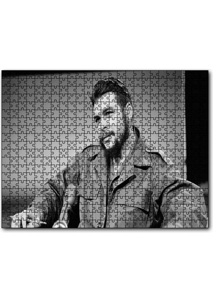 Chegovara Siyah Beyaz 120 Parça Puzzle Yapboz Mdf (Ahşap)