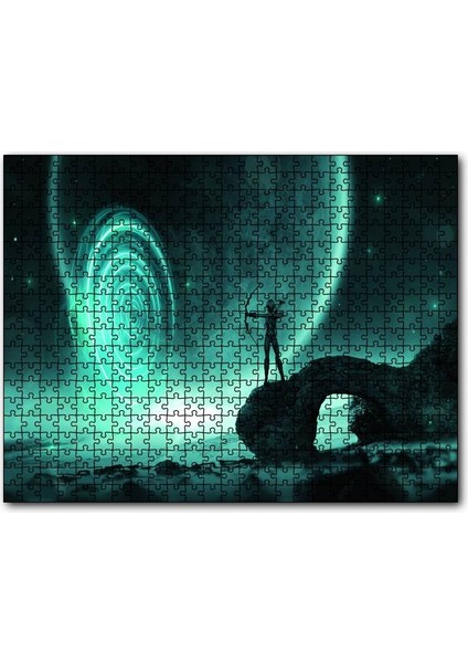 Evren Okçu Fantazi 120 Parça Puzzle Yapboz Mdf (Ahşap)