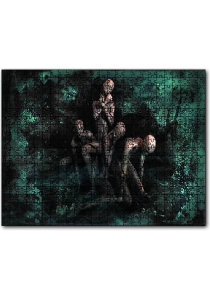 Fantastik Insan Figürü 120 Parça Puzzle Yapboz Mdf (Ahşap)