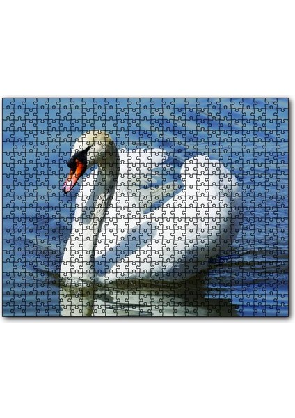 Kuğu Kuşu 1000 Parça Puzzle Yapboz Mdf(Ahşap)