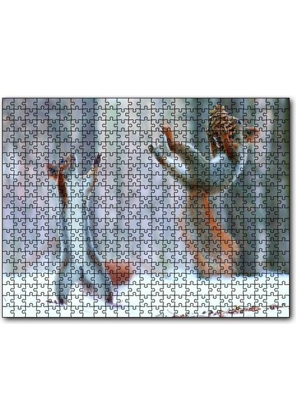 Karda Oynayan Sincaplar 120 Parça Puzzle Yapboz Mdf (Ahşap)