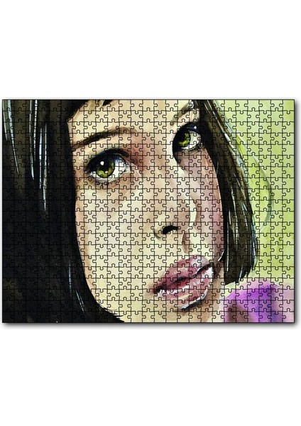 Mathilda Çizim 120 Parça Puzzle Yapboz Mdf (Ahşap)