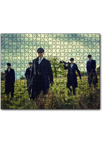Peaky Blinders 120 Parça Puzzle Yapboz Mdf (Ahşap)