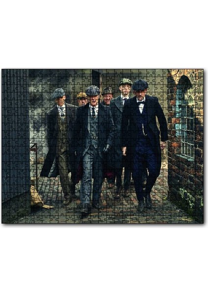 Peaky Blinders 120 Parça Puzzle Yapboz Mdf (Ahşap)