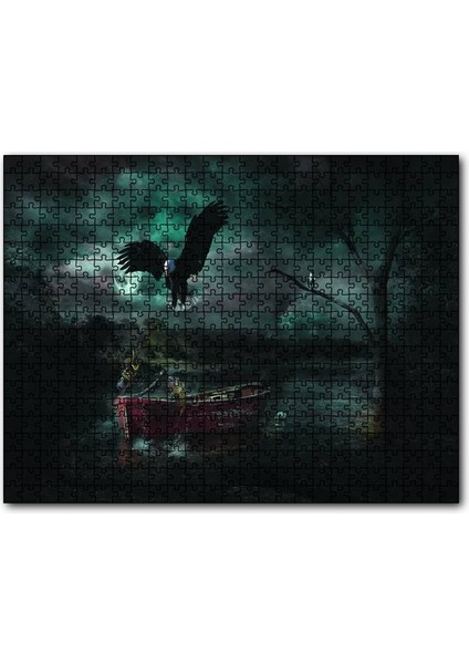 Doğa Kartal Tekne 255 Parça Puzzle Yapboz Mdf (Ahşap)