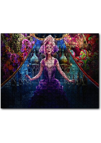 Fındıkkıran ve Dört Diyar Keira Knightley 500 Parça Puzzle Yapboz Mdf (Ahşap)