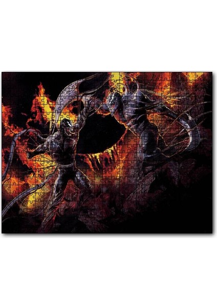 Venom Riot Artwork 120 Parça Puzzle Yapboz Mdf (Ahşap)