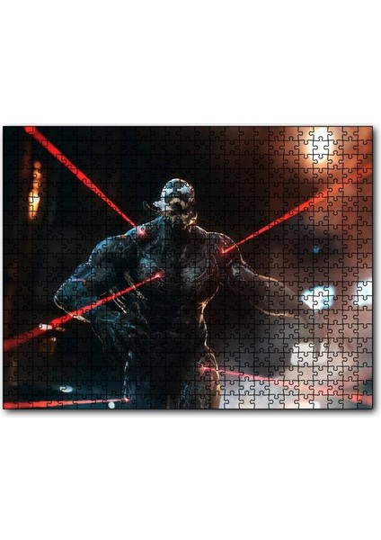 Venom Lazerler 120 Parça Puzzle Yapboz Mdf (Ahşap)