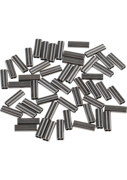 50 Adet Çift Varil Bakır Kıvrım Kollu Balıkçılık Kıvrımlar Teçhizat Yapımı 1mm Delik 1 mm Delik (Yurt Dışından) fiyatları