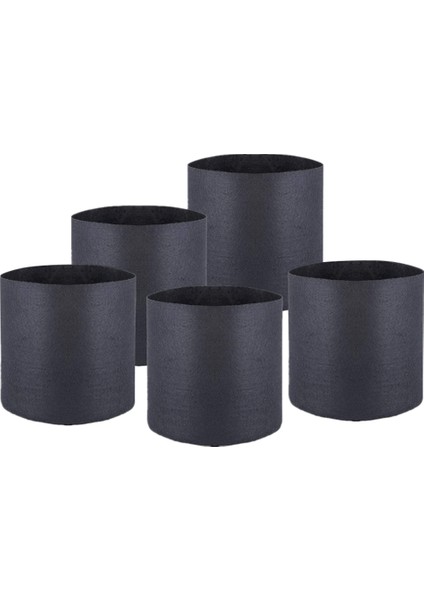 5x Siyah Çanta Aeration Kumaş Tencere Çocuğuyla - Siyah, 1 Galon (Yurt Dışından) fiyatları