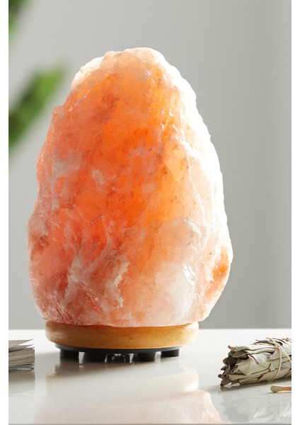 3-4 kg Doğal Pembe Himalaya Tuzu Lambası + 1.50 Metre Kablo + Ampül fiyatları