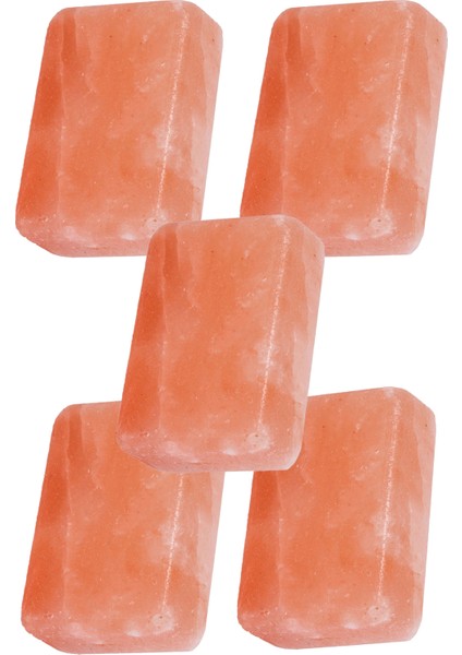 5 Adet Büyük Boy Himalaya Tuzu Sabunu Pembe 200-300 gr Arası