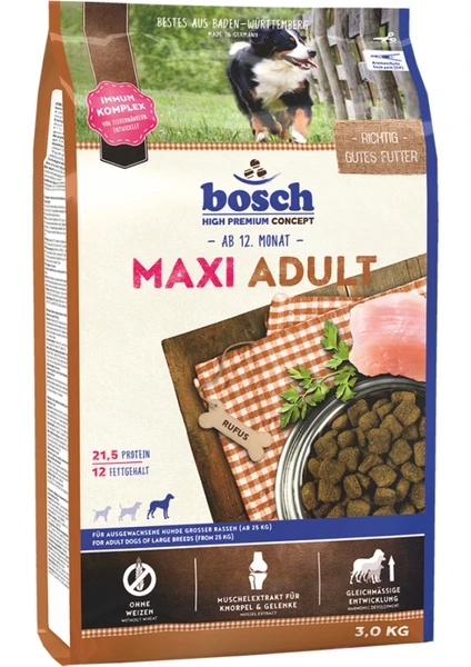 Maxı Adult Kuzu&pirinçli Yetişkin Köpek Maması 3 kg