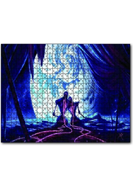 Robots Couple Wires 120 Parça Puzzle Yapboz Mdf (Ahşap)