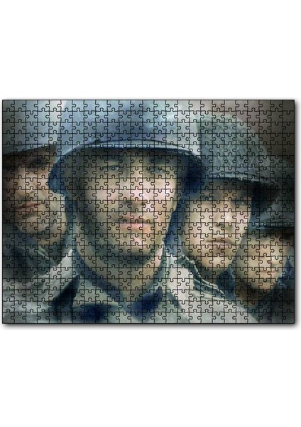 Saving Private Ryan 120 Parça Puzzle Yapboz Mdf (Ahşap)