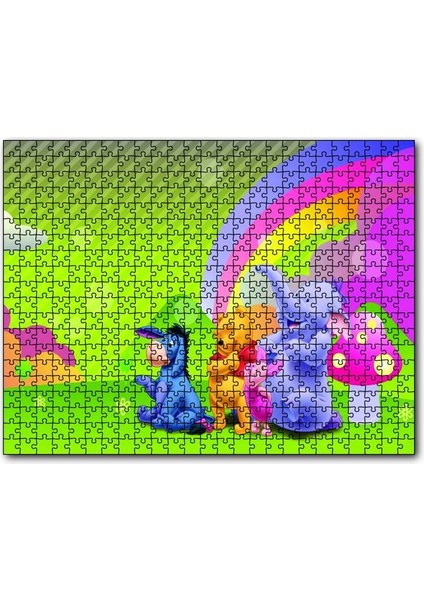 Winnie The Pooh 120 Parça Puzzle Yapboz Mdf (Ahşap)