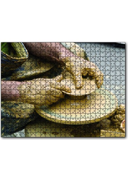 Çömlek Ustası 255 Parça Puzzle Yapboz Mdf (Ahşap)
