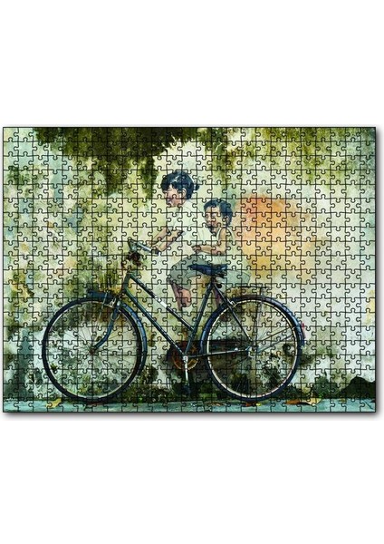 Gerçek Sanal Duvar Resmi Çocuklar 255 Parça Puzzle Yapboz Mdf (Ahşap)