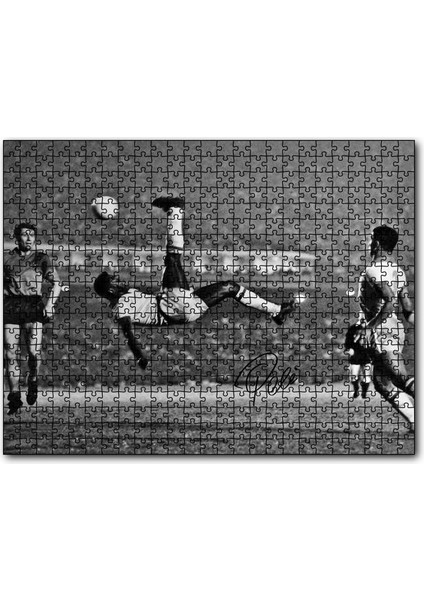 Pele Rövaşata 120 Parça Puzzle Yapboz Mdf (Ahşap)