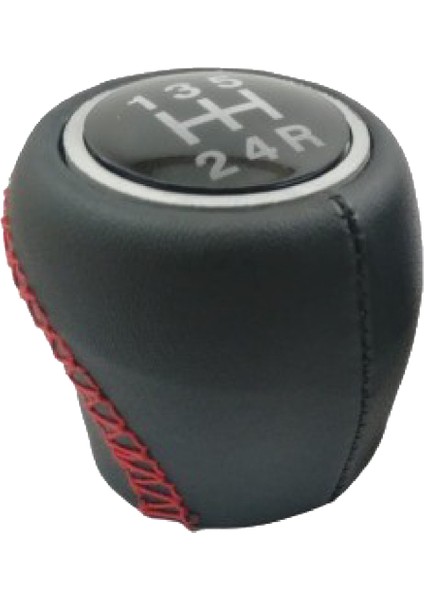 Linea Punto Deri Siyah Vites Topuzu 5 Ileri