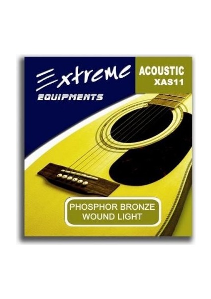 Gitar Aksesuar Akustik Tel Extreme XAS11