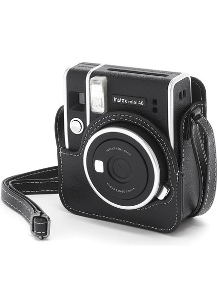 Instax Mini 40 Siyah Deri Çanta