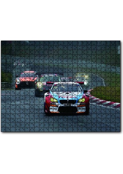 Yarış Arabaları 120 Parça Puzzle Yapboz Mdf (Ahşap)