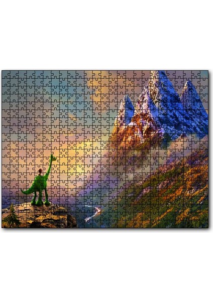 Cakapuzzle The Good Dinosaur 120 Parça Puzzle Yapboz Mdf (Ahşap)