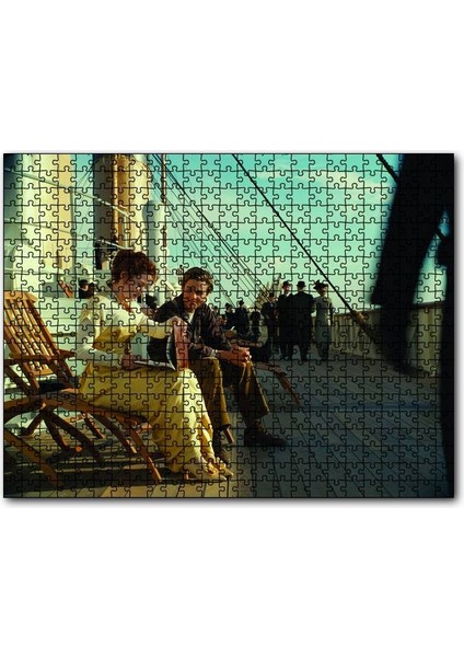 Cakapuzzle Titanic Filmi 1997 120 Parça Puzzle Yapboz Mdf (Ahşap)