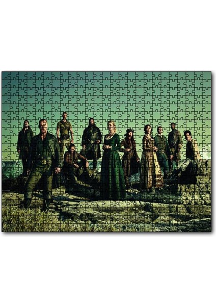 Cakapuzzle Black Sails Tam Kadro Görseli 120 Parça Puzzle Yapboz Mdf (Ahşap)