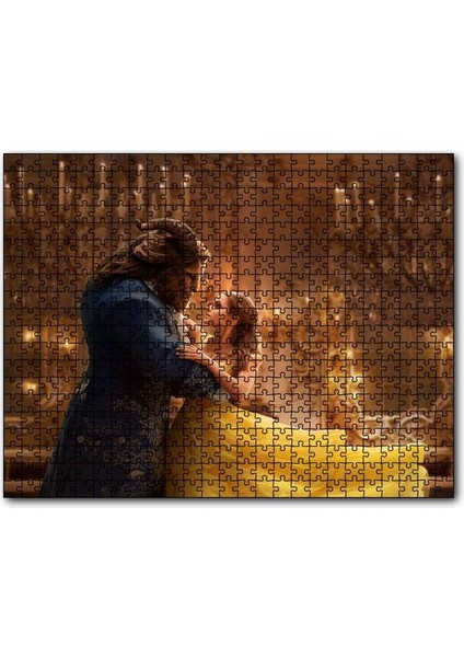 Cakapuzzle Emma Watson Beauty And The Beast 120 Parça Puzzle Yapboz Mdf (Ahşap)