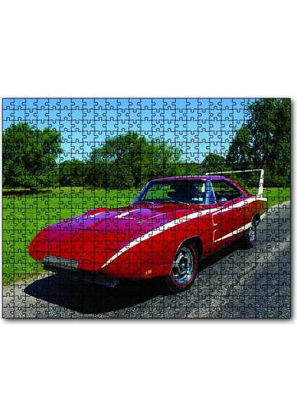 Cakapuzzle Dodge Charger Daytona Klsasik Görsel 1000 Parça Puzzle Yapboz Mdf(Ahşap)