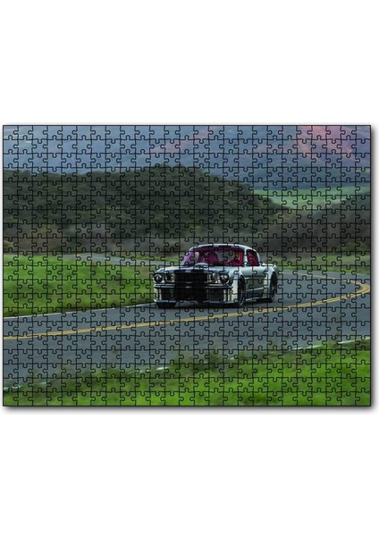 Cakapuzzle Ford Mustang Fastback Yollarda Görseli 120 Parça Puzzle Yapboz Mdf (Ahşap)
