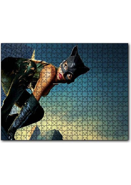 Cakapuzzle Catwoman Halle Berry 1000 Parça Puzzle Yapboz Mdf(Ahşap)