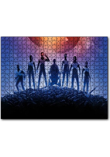 Cakapuzzle x Men Dark Phoenix Kahramanlar 120 Parça Puzzle Yapboz Mdf (Ahşap)