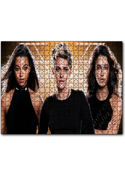 Cakapuzzle Charlie'nin Melekleri Yakın Plan 255 Parça Puzzle Yapboz Mdf (Ahşap)