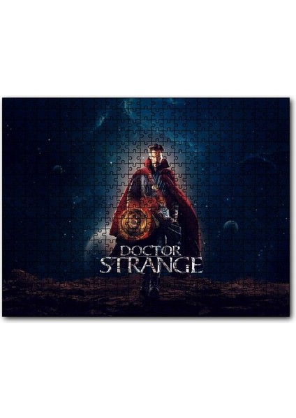 Cakapuzzle Dr. Strange Benedict Cumberbatch 255 Parça Puzzle Yapboz Mdf (Ahşap)