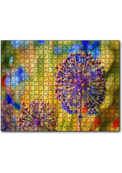 Cakapuzzle Allium Carinatum 500 Parça Puzzle Yapboz Mdf (Ahşap)