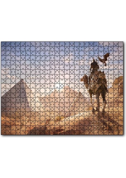 Cakapuzzle Assassins Creed Mısır Bayek 120 Parça Puzzle Yapboz Mdf (Ahşap)