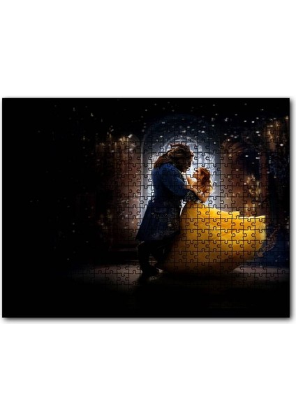 Cakapuzzle Beauty And The Beast Dans Ediyorlar 255 Parça Puzzle Yapboz Mdf (Ahşap)