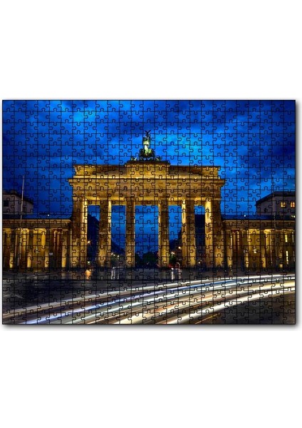 Cakapuzzle Berlin Brandenburg Kapısı 120 Parça Puzzle Yapboz Mdf (Ahşap)
