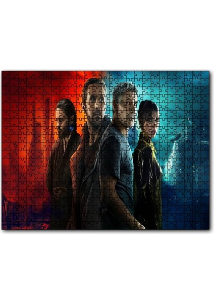 Cakapuzzle Blade Runner Gosling Ford Leto De Armas 120 Parça Puzzle Yapboz Mdf (Ahşap)