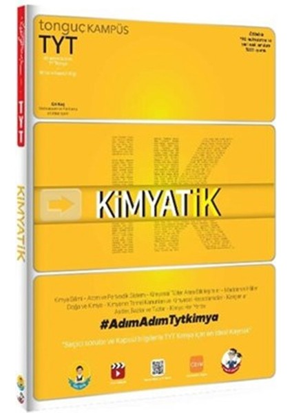 Yayınları Tonguç Akademi Yayınları TYT Kimyatik Soru Bankası