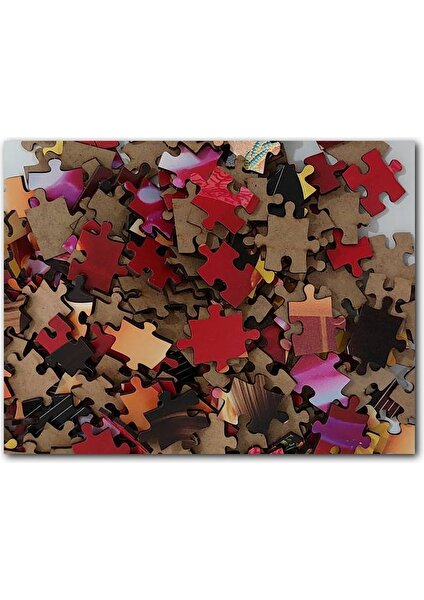 Caka Tablo Cakapuzzle  Dolunayda Çayırlar ve Yalnız Ağaç 255 Parça Puzzle Yapboz Mdf (Ahşap)