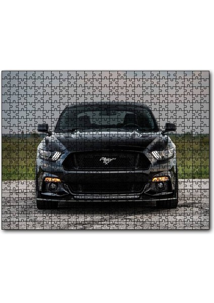 Cakapuzzle Ford Mustang Hennessey Anniversary Edition 120 Parça Puzzle Yapboz Mdf (Ahşap)