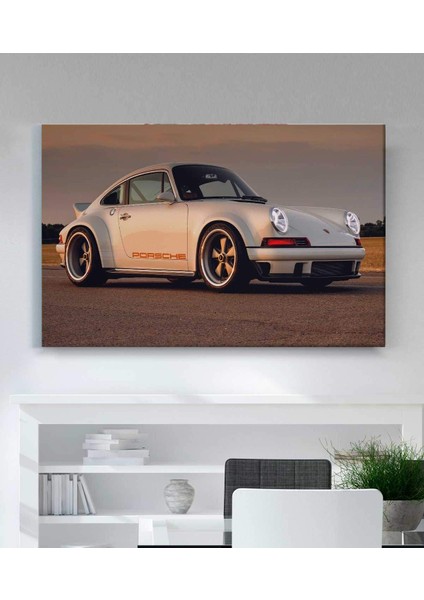Modern Sanat Dekoratif Araba Kanvas Tablo