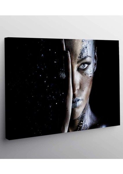 Zenci Kadın Kanvas Tablo fiyatları