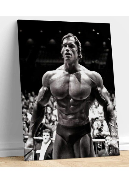 Arnold Schwarzenegger Vücut Geliştirme Motivasyon Tablo